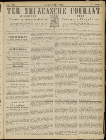 Ter Neuzensche Courant / Neuzensche Courant / (Algemeen) nieuws en advertentieblad voor Zeeuwsch-Vlaanderen 1913-05-06