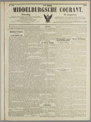 Middelburgsche Courant 1910-08-22