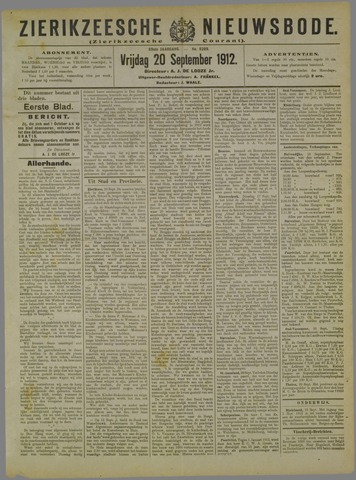 Zierikzeesche Nieuwsbode 1912-09-20