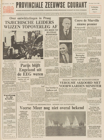 Provinciale Zeeuwse Courant 1968-07-10