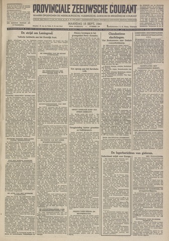 Provinciale Zeeuwse Courant 1941-09-15