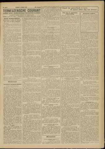 Ter Neuzensche Courant / Neuzensche Courant / (Algemeen) nieuws en advertentieblad voor Zeeuwsch-Vlaanderen 1943-01-22