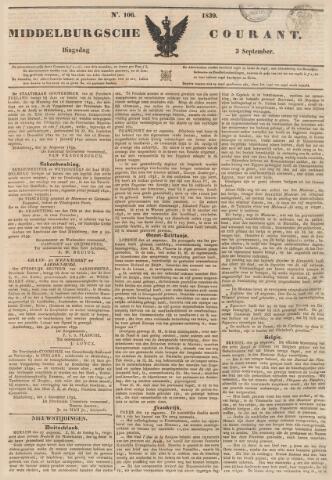 Middelburgsche Courant 1839-09-03