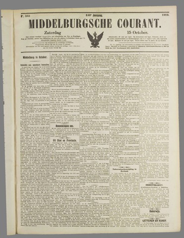 Middelburgsche Courant 1910-10-15