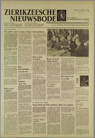 Zierikzeesche Nieuwsbode 1966-02-14