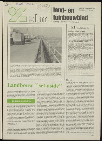 Zeeuwsch landbouwblad ... ZLM land- en tuinbouwblad 1986-10-10