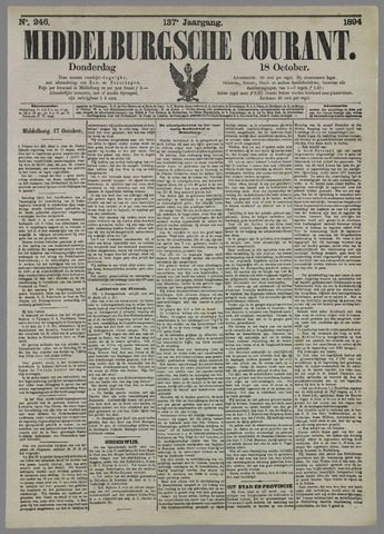 Middelburgsche Courant 1894-10-18