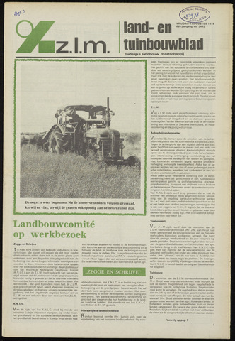 Zeeuwsch landbouwblad ... ZLM land- en tuinbouwblad 1978-08-04