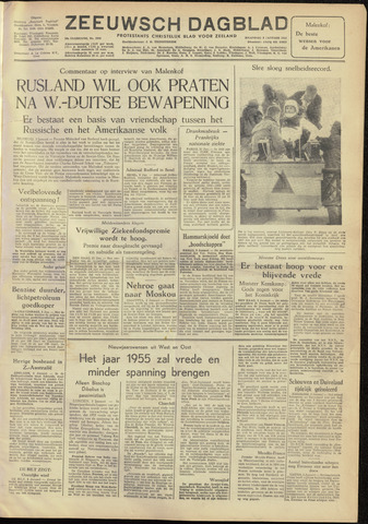 Zeeuwsch Dagblad 1955-01-03