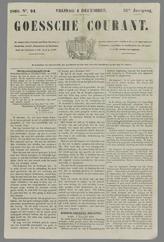 Goessche Courant 1868-12-04