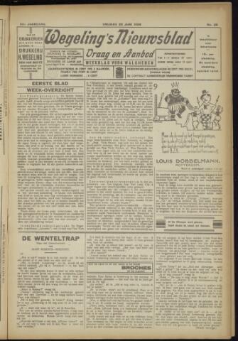 Zeeuwsch Nieuwsblad/Wegeling’s Nieuwsblad 1926-06-25