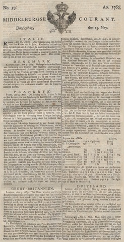 Middelburgsche Courant 1760-05-15