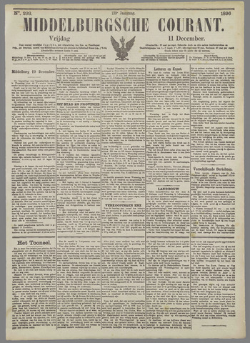 Middelburgsche Courant 1896-12-11