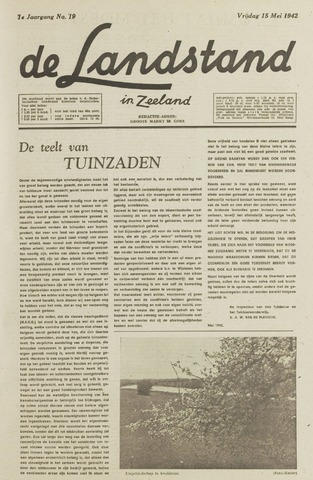 De landstand in Zeeland, geïllustreerd weekblad. 1942-05-15