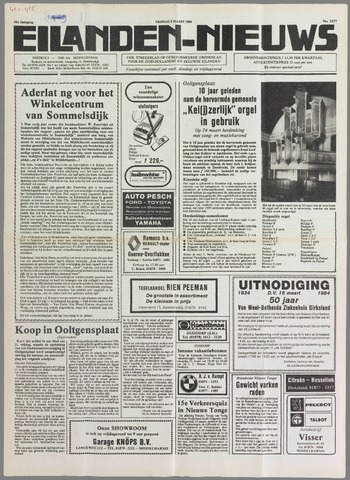 Eilanden-nieuws. Christelijk streekblad op gereformeerde grondslag 1984-03-09