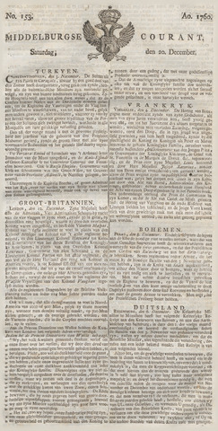 Middelburgsche Courant 1760-12-20