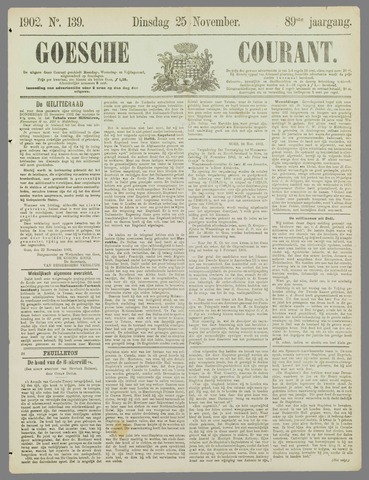 Goessche Courant 1902-11-25
