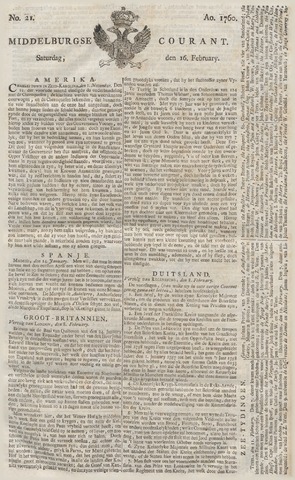 Middelburgsche Courant 1760-02-16