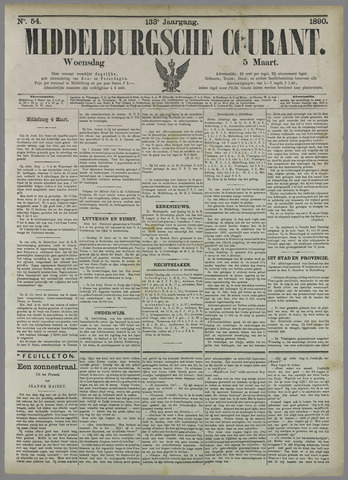 Middelburgsche Courant 1890-03-05