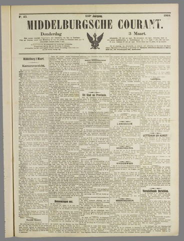 Middelburgsche Courant 1910-03-03