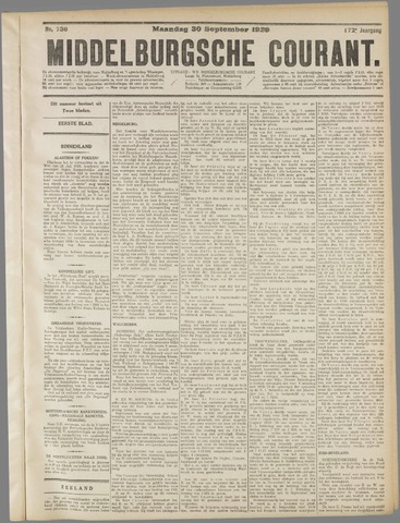 Middelburgsche Courant 1929-09-30