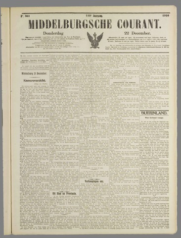 Middelburgsche Courant 1910-12-22
