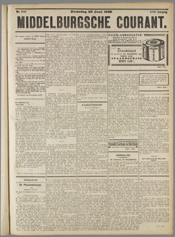 Middelburgsche Courant 1929-06-22
