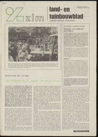 Zeeuwsch landbouwblad ... ZLM land- en tuinbouwblad 1989-05-05