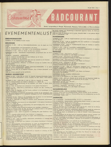 Schouwen's Badcourant 1970-07-24
