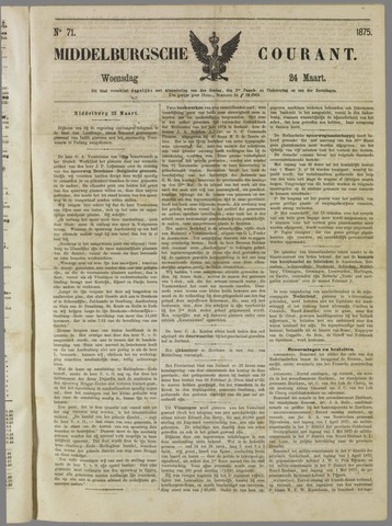 Middelburgsche Courant 1875-03-24
