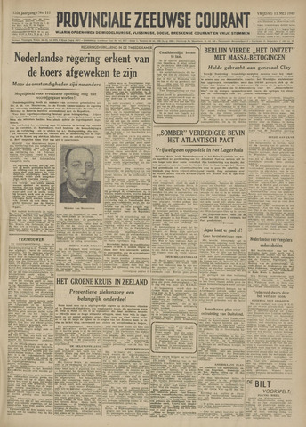Provinciale Zeeuwse Courant 1949-05-13