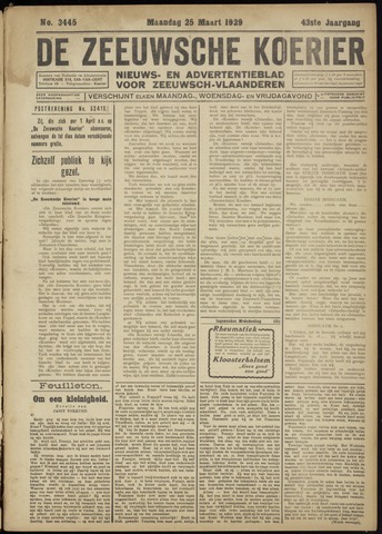 Zeeuwsche Koerier 1929-03-25