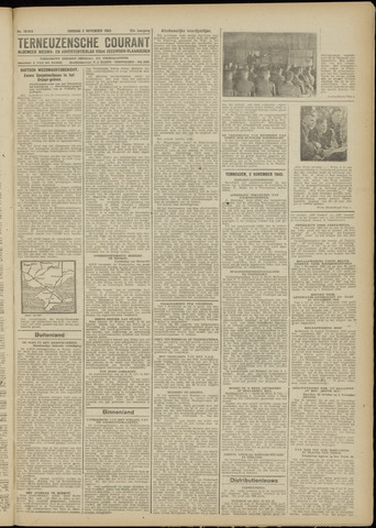 Ter Neuzensche Courant / Neuzensche Courant / (Algemeen) nieuws en advertentieblad voor Zeeuwsch-Vlaanderen 1943-11-02