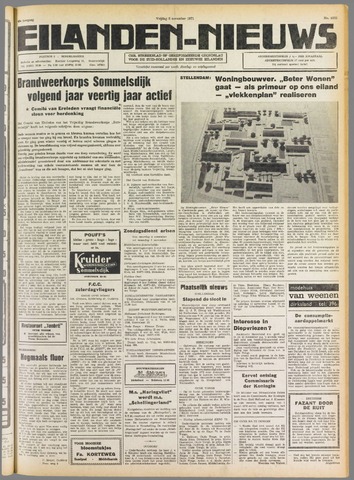 Eilanden-nieuws. Christelijk streekblad op gereformeerde grondslag 1971-11-05