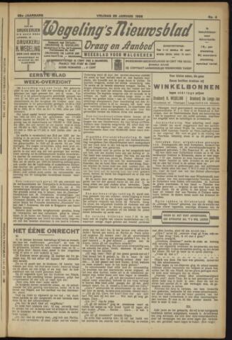 Zeeuwsch Nieuwsblad/Wegeling’s Nieuwsblad 1926-01-29