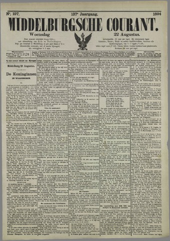 Middelburgsche Courant 1894-08-22