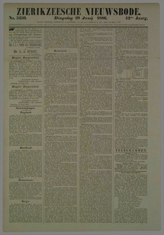 Zierikzeesche Nieuwsbode 1886-06-29