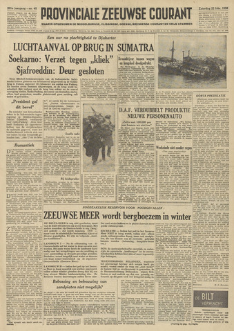 Provinciale Zeeuwse Courant 1958-02-22