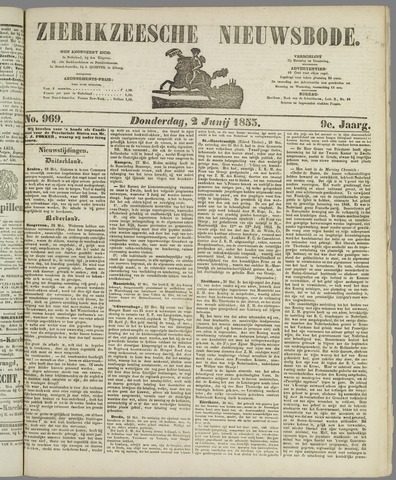 Zierikzeesche Nieuwsbode 1853-06-02