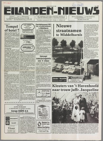 Eilanden-nieuws. Christelijk streekblad op gereformeerde grondslag 1984-05-25