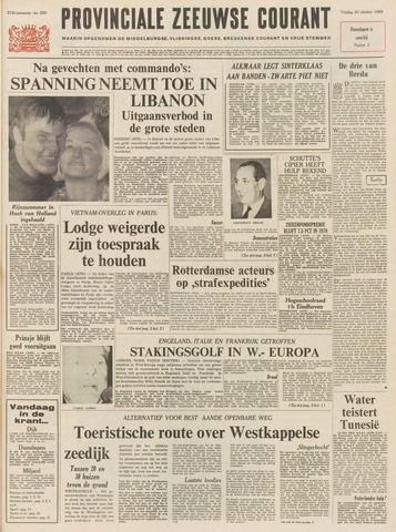 Provinciale Zeeuwse Courant 1969-10-24