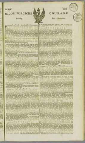 Middelburgsche Courant 1816-11-02