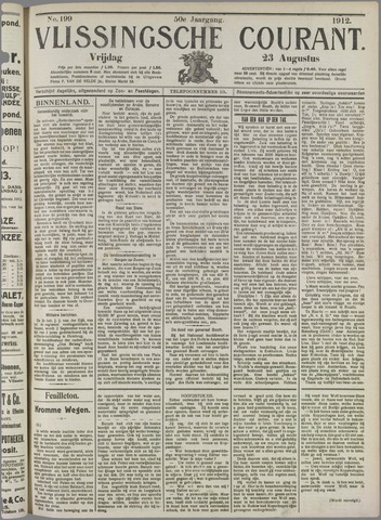 Vlissingse Courant 1912-08-23