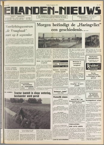 Eilanden-nieuws. Christelijk streekblad op gereformeerde grondslag 1971-08-13
