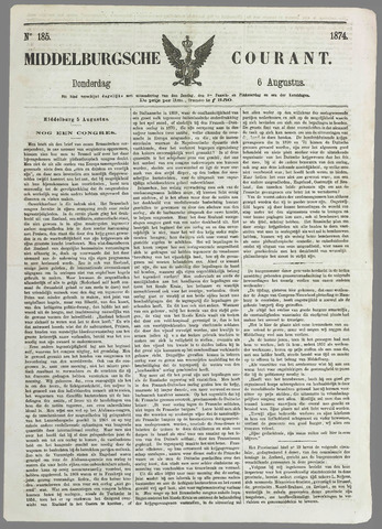 Middelburgsche Courant 1874-08-06