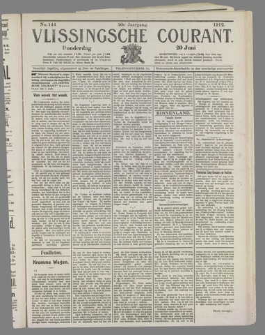 Vlissingse Courant 1912-06-20