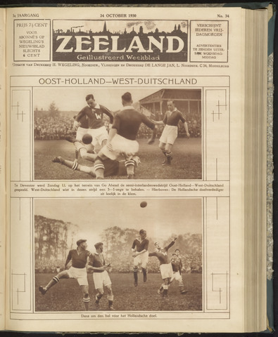 Zeeland. Geïllustreerd Weekblad 1930-10-24