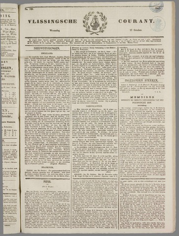 Vlissingse Courant 1847-10-27