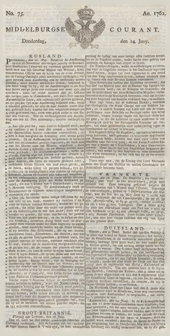 Middelburgsche Courant 1762-06-24