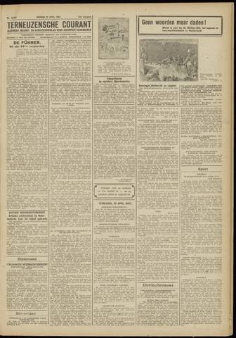 Ter Neuzensche Courant / Neuzensche Courant / (Algemeen) nieuws en advertentieblad voor Zeeuwsch-Vlaanderen 1943-04-20